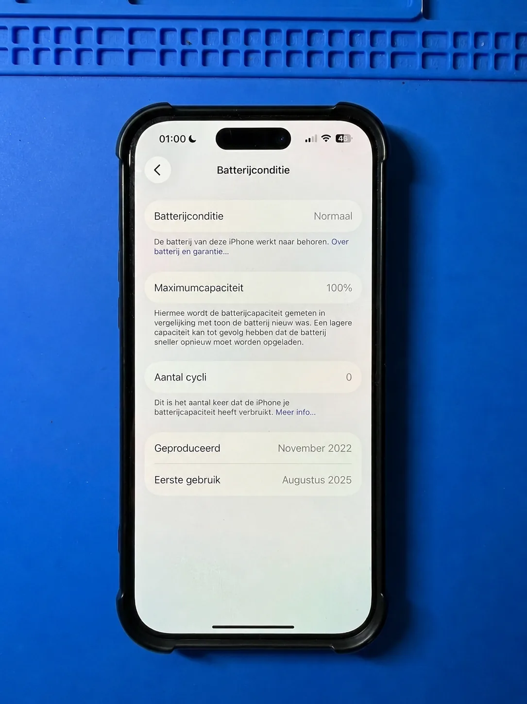 iPhone 15 Pro na de reparatie